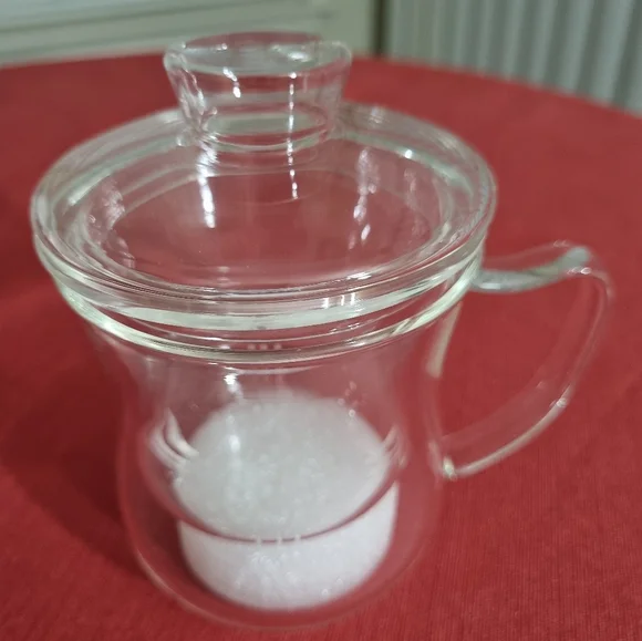 Glass Infuser Mug For Loose Leaf Tea - 300ml - Picture 6 of 7